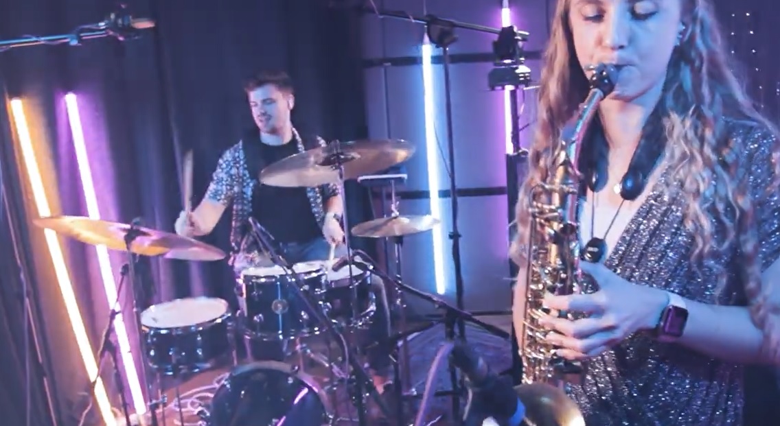 SaxoBeat video live band North Lanarkshire